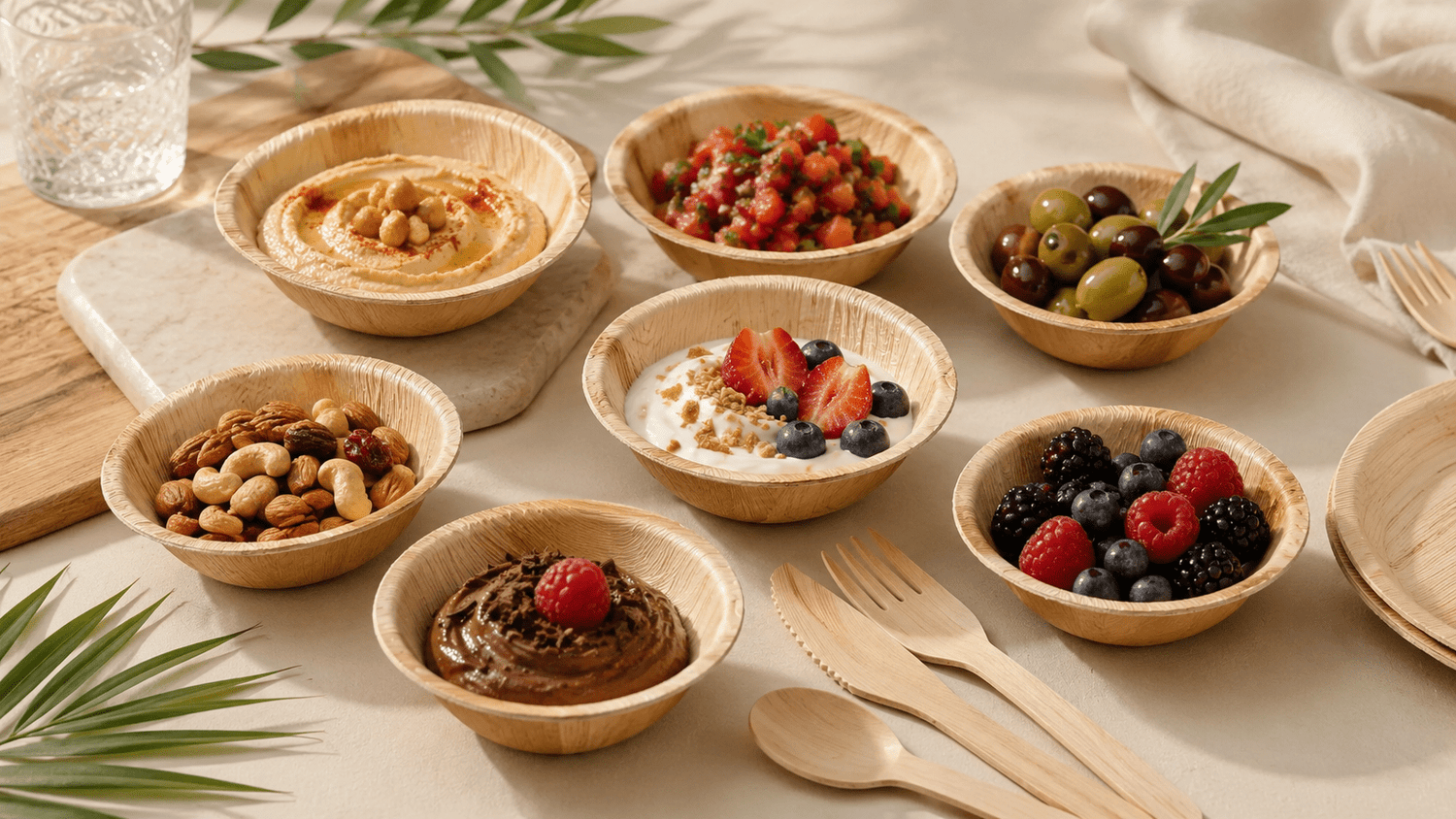 5-Inch Palm Leaf Bowls for Dips, Desserts, and Small Sides: A Practical Guide - Leaf with life
