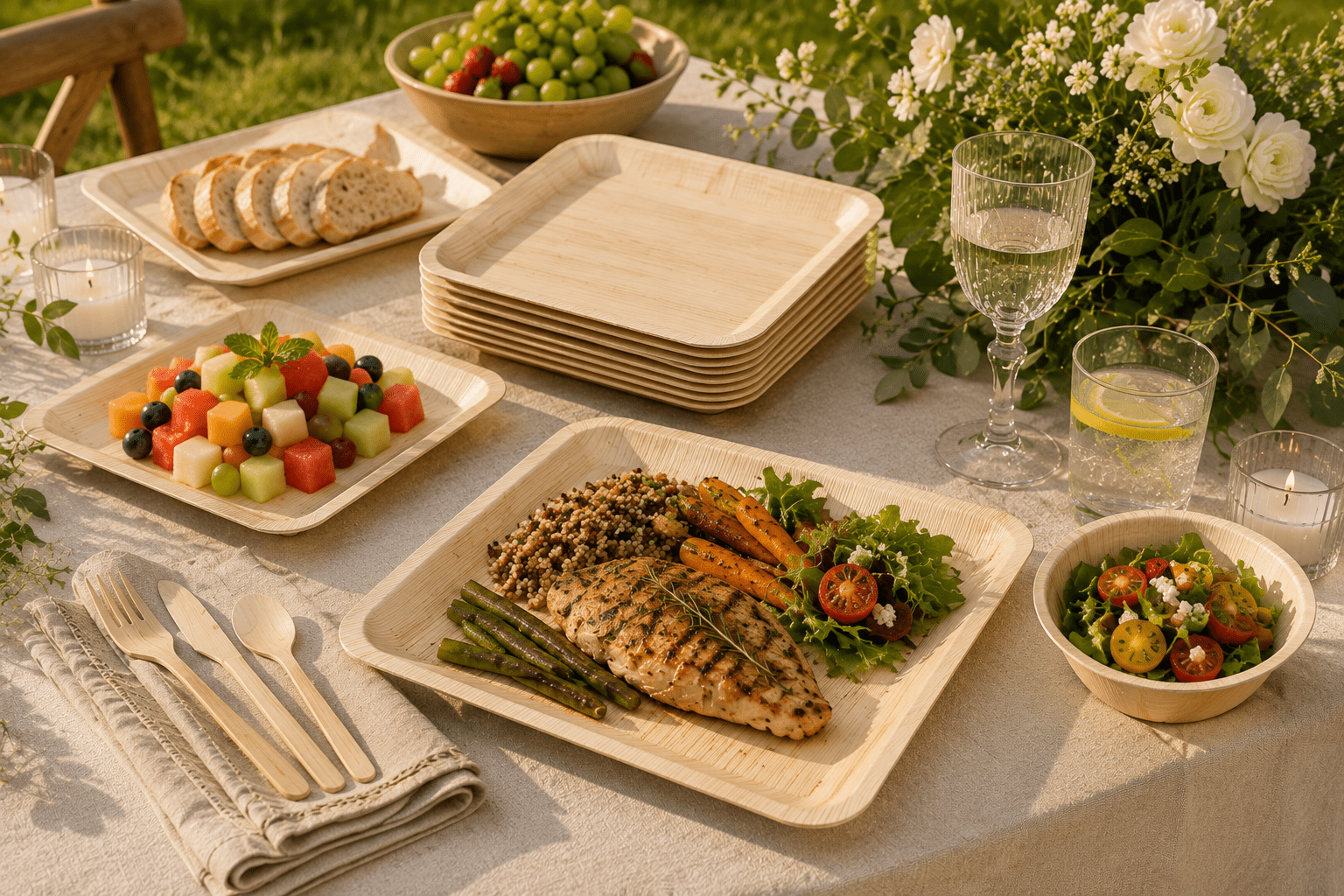 Are Palm Leaf Plates Compostable? A Practical Cleanup Guide for Natural Hosting - Leaf with life