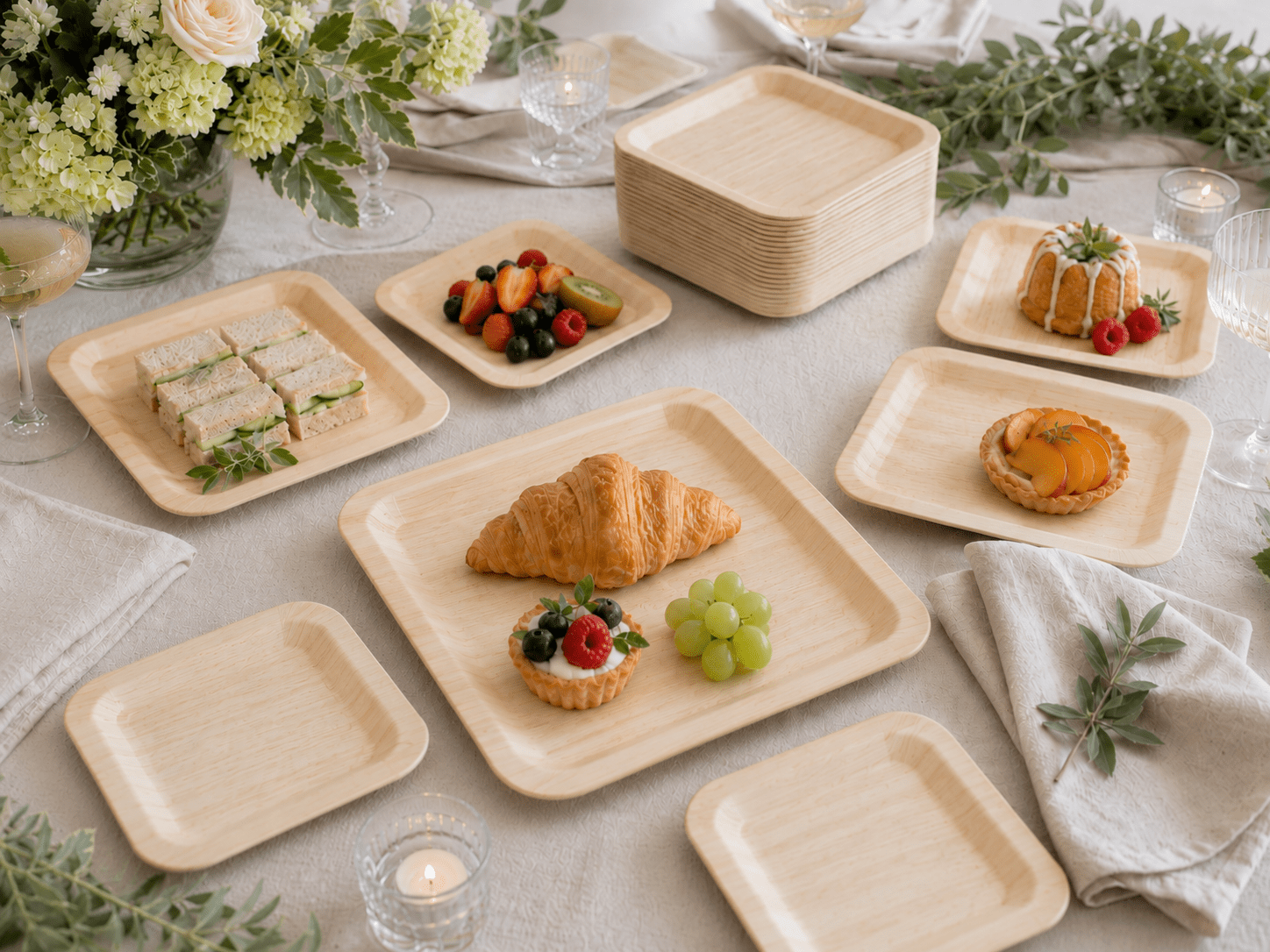 Bamboo Plates Bulk: When to Order Packs, Cases, or a Mixed Tableware Setup - Leaf with life
