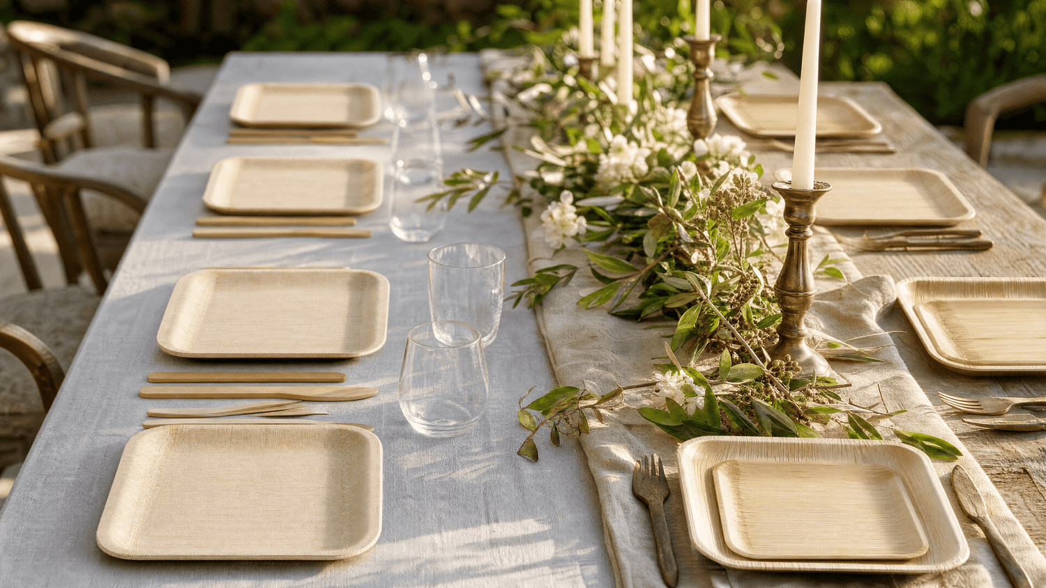Bamboo Plates vs Palm Leaf Plates: A Practical Guide for Eco-Chic Hosting - Leaf with life