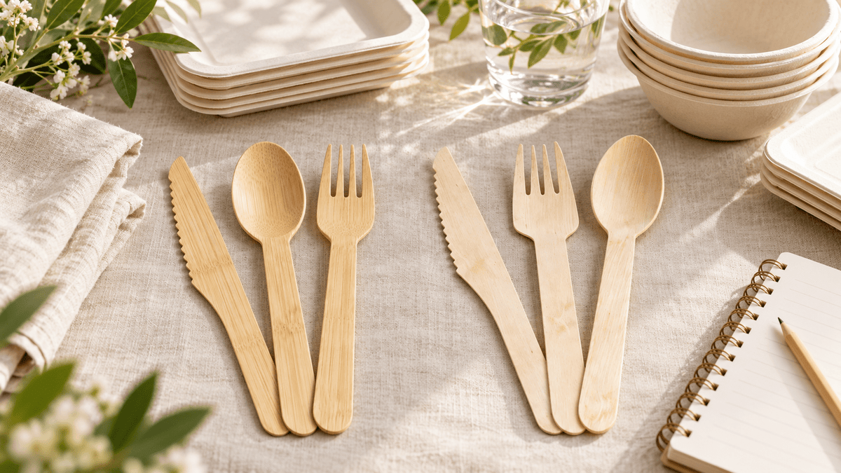 Compostable Cutlery in Bulk: Choose a Case Pack for Dinner, Dessert, or Buffet Service - Leaf with life
