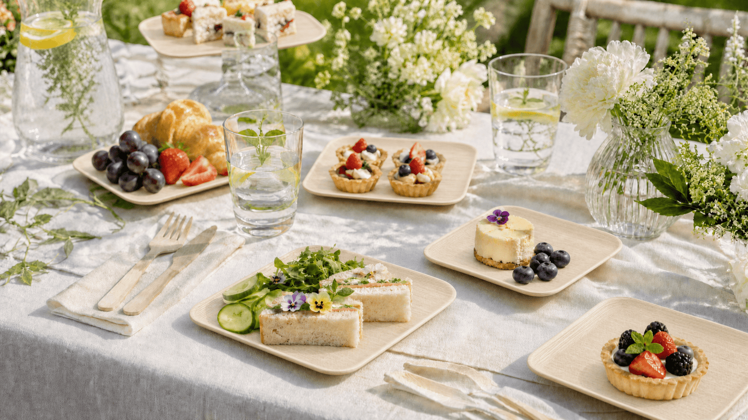 Disposable Bamboo Plates for Parties and Outdoor Meals: When They Work Best - Leaf with life