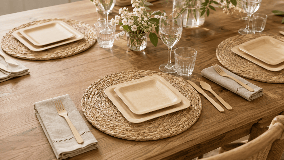 Do You Need Placemats Under Disposable Plates? - Leaf with life