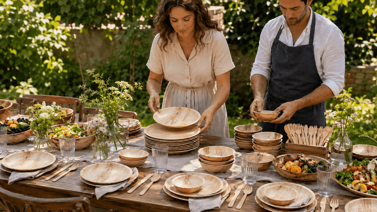 How Many Compostable Plates and Cutlery Sets Do You Need for a Party? - Leaf with life