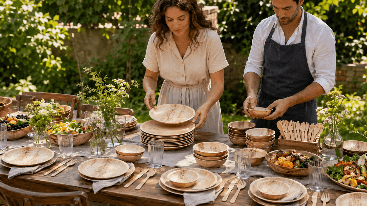 How Many Plates and Cutlery Sets for a Party? - Leaf with life