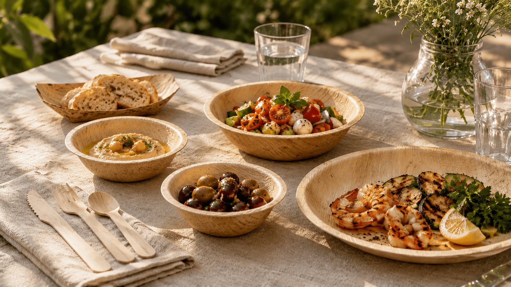 Palm Leaf Bowls for Soup, Salad, and Saucy Sides: How to Choose the Right Size - Leaf with life