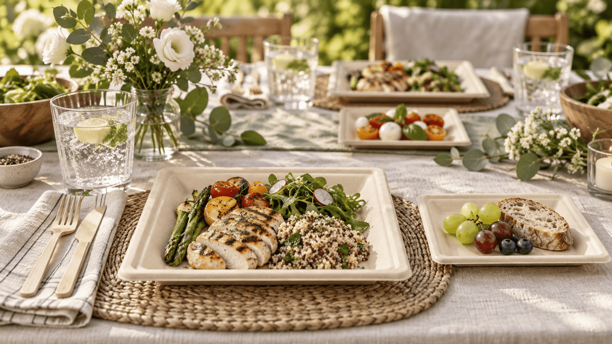 What Are Bagasse Plates? A Practical Sugarcane Plate Guide - Leaf with life