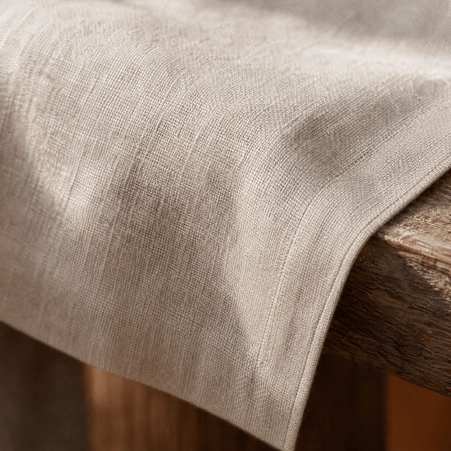 100% Pure Linen Dinner Napkins - Soft, Absorbent &amp; Eco - Friendly Cloth Napkins for Events &amp; Everyday Use - Leaf with life