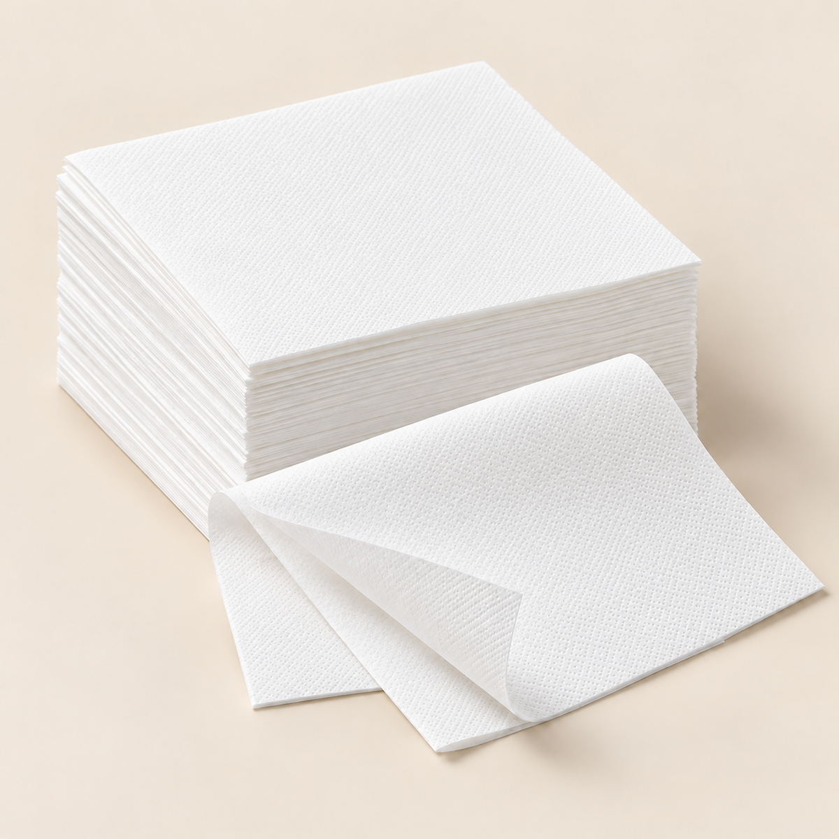 2-Ply White Paper Napkins - Soft &amp; Absorbent Disposable Napkins for Parties &amp; Gatherings