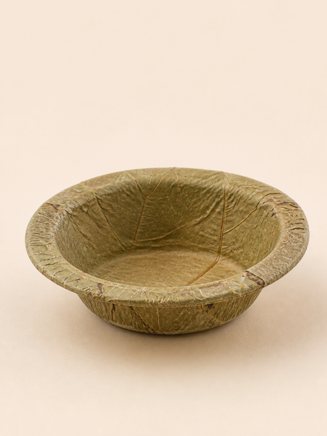 3" Sal Leaf Mini Bowls - Naturally Textured Tasting Bowls for Dips, Appetizers &amp; Gatherings