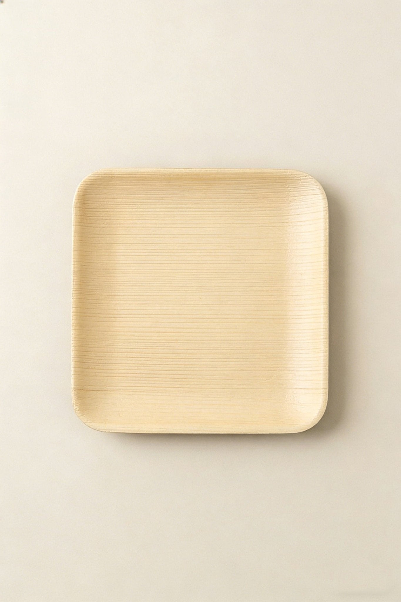 6 in / 10 in Square Palm Leaf Plates - Heavy - Duty Leak - Proof Dinnerware for Weddings &amp; Events - Leaf with life