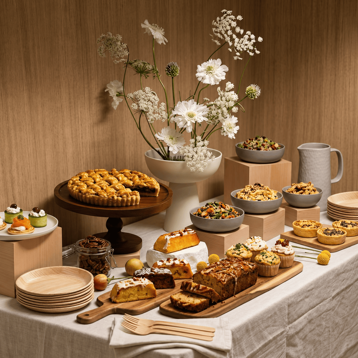 7.5" / 10" Round Palm Leaf Plates - Compostable Dinner Plates for Dining &amp; Events - Leaf with life