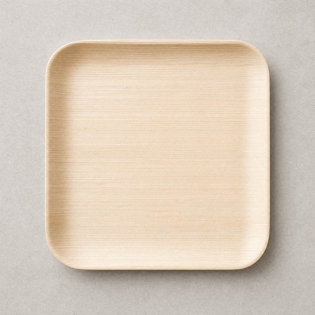 8 in Square Palm Leaf Plates - Heavy - Duty Sustainable Plates for Parties &amp; Events - Leaf with life