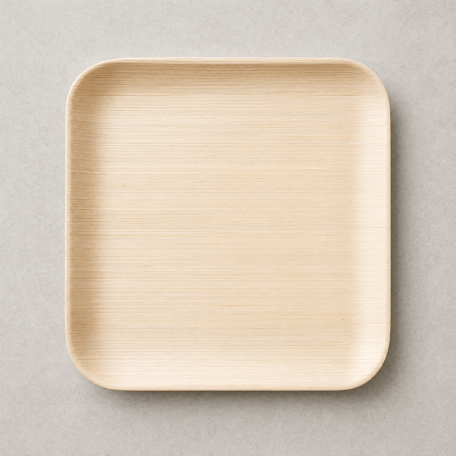 8 in Square Palm Leaf Plates - Heavy - Duty Sustainable Plates for Parties &amp; Events - Leaf with life