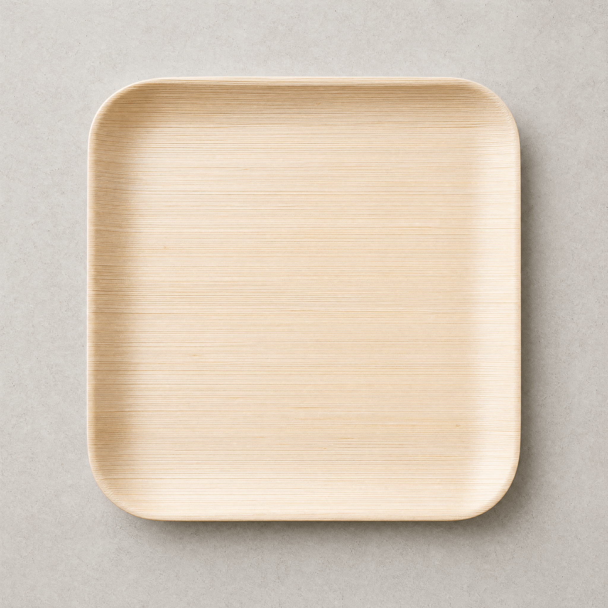 8 in Square Palm Leaf Plates - Heavy - Duty Sustainable Plates for Parties &amp; Events - Leaf with life