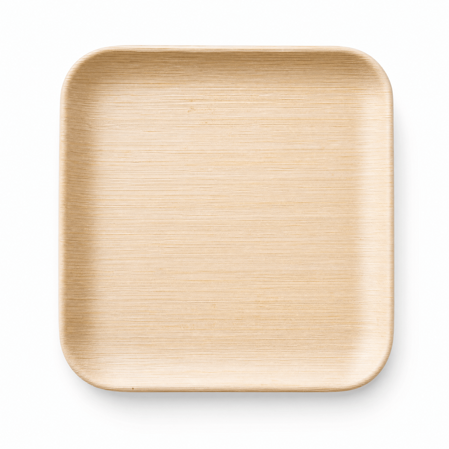 8 in Square Palm Leaf Plates - Heavy - Duty Sustainable Plates for Parties &amp; Events - Leaf with life